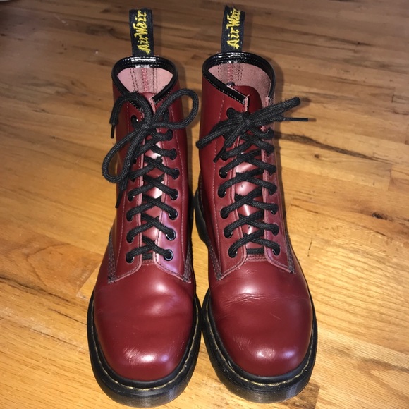 Dr. Martens Shoes - Dr. Martens Cherry Red boot
